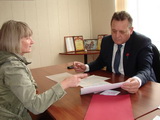 Рабочий визит депутата ЗакСа Ленобласти в Пикалево