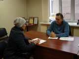 15 ноября заместитель Председателя ЗакСа ЛО, единоросс Николай Пустотин провел очередной прием граждан в Пикалево.