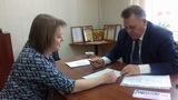 20 апреля заместитель Председателя ЗакСа ЛО Николай Пустотин провел прием граждан в Пикалево.