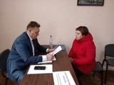 Депутаты Николай Пустотин и Юрий Терентьев провели совместный прием граждан в Шугозерском сельском поселении.